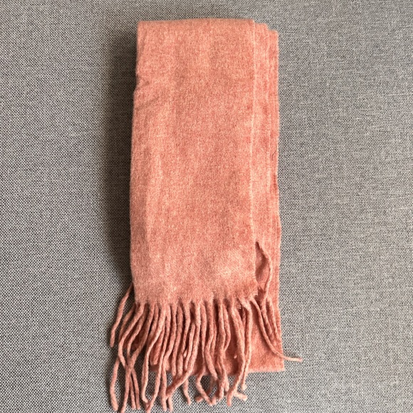 Acne Studio Pink Skinny Canada Scarf - Picture 1 of 4